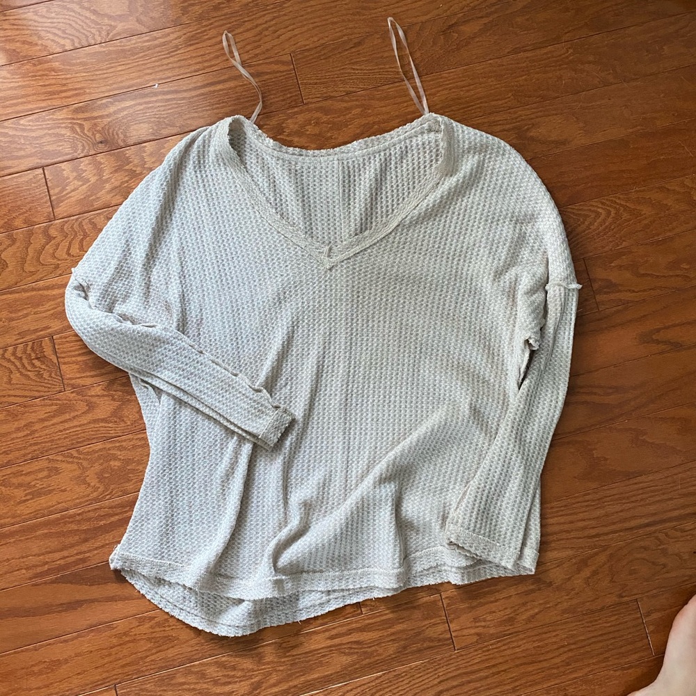 long sleeve flowy top